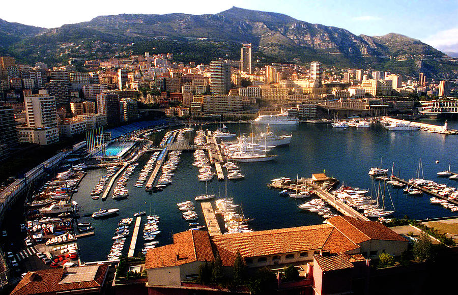 Monaco harbor Photograph by Emanuel Tanjala