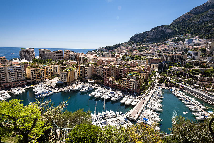 Monaco Photograph - Monaco Harbor View by Bryan Toro Monaco Photograph - Monaco Harbor View by Bryan Toro