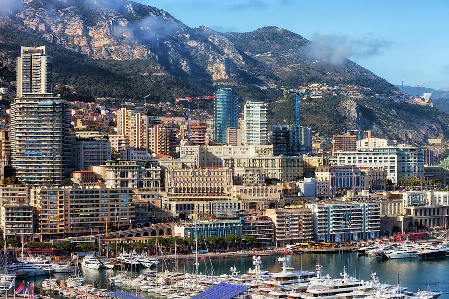 Monaco Monte Carlo Cityscape Photograph by Artur Bogacki