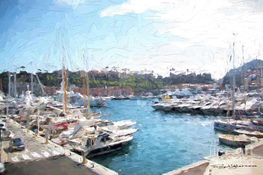 Monaco Digital Art by Roger Lighterness