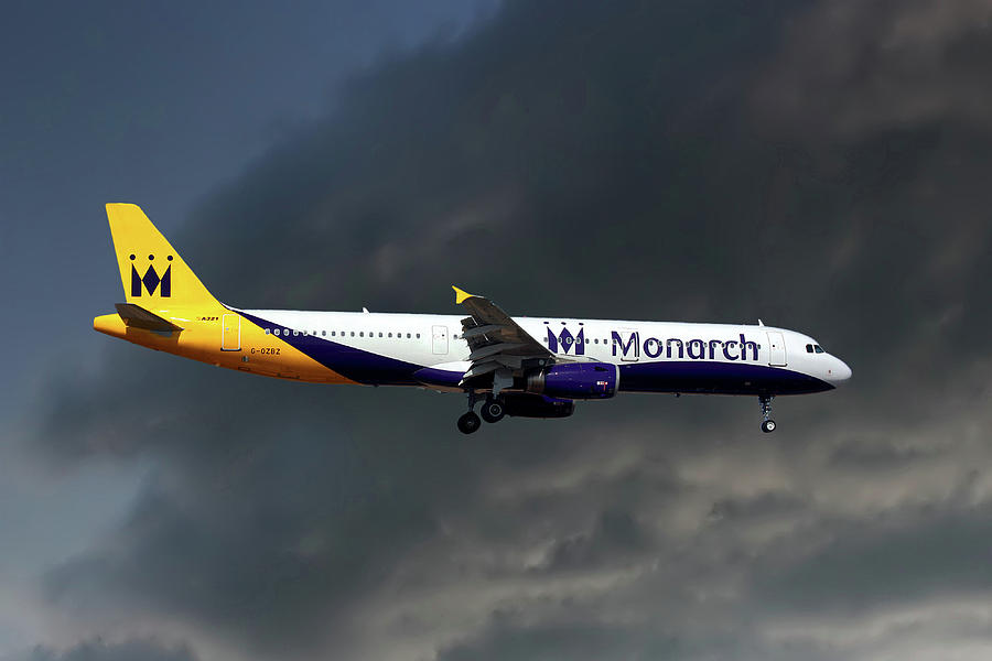 Monarch Airlines Photograph - Monarch Airlines Airbus A321-231 by Smart Aviation Monarch Airlines Photograph - Monarch Airlines Airbus A321-231 by Smart Aviation