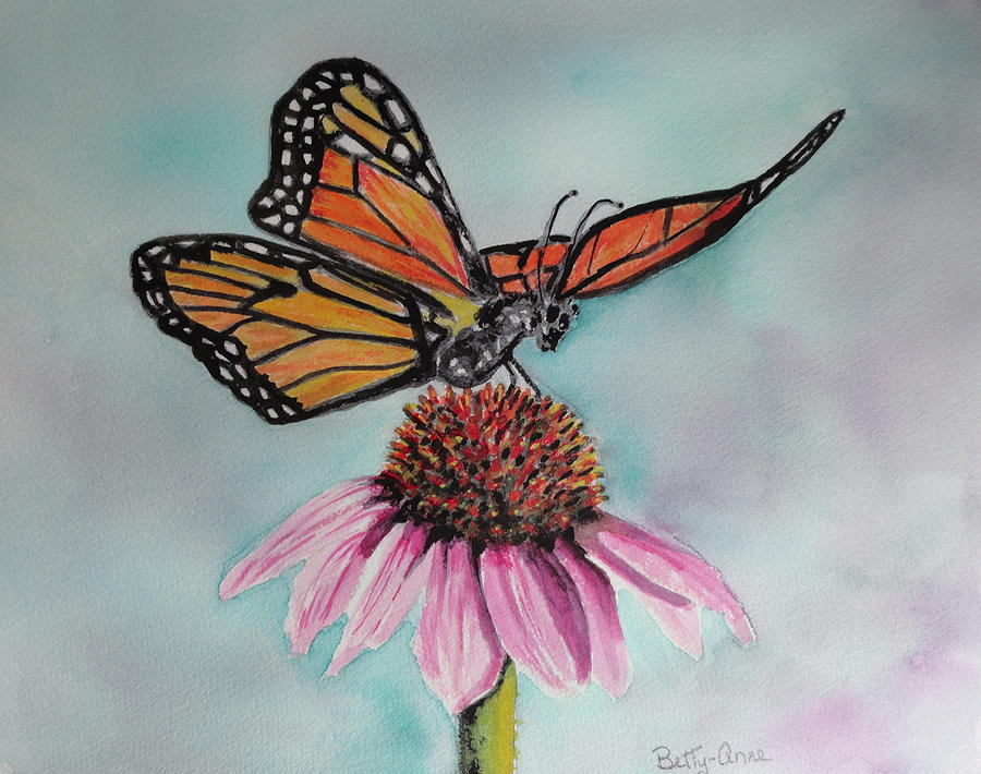 Monarch  Painting by Betty-Anne McDonald