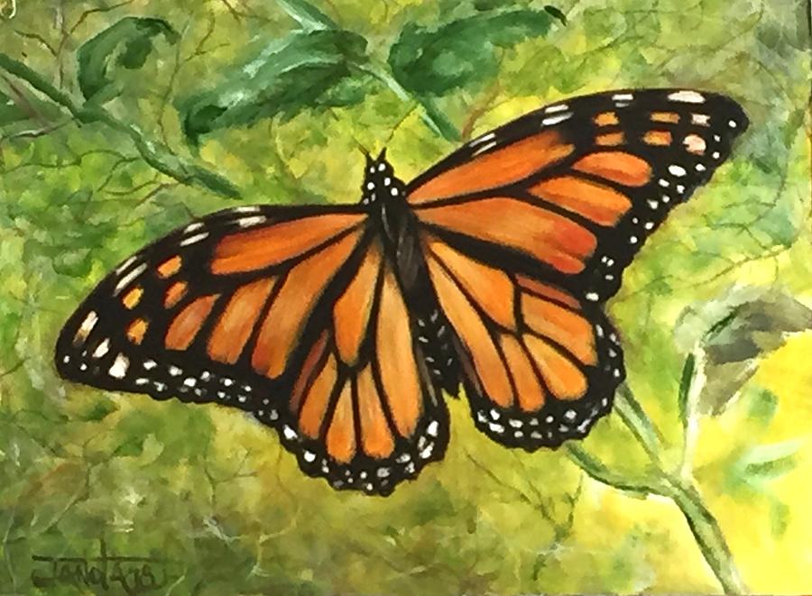 Monarch Glory Painting by Robin Janota - Fine Art America