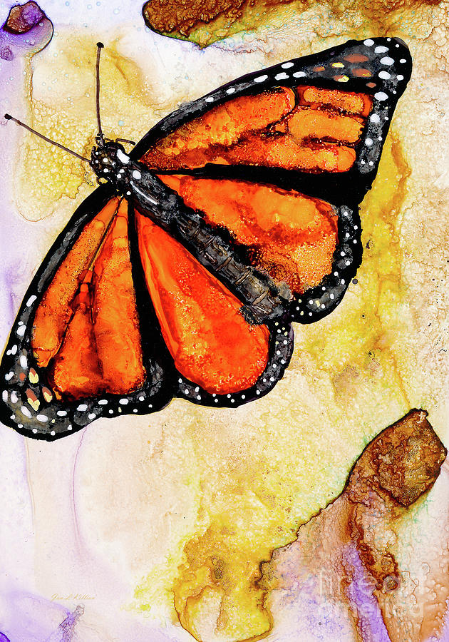 Monarch Painting by Jan Killian