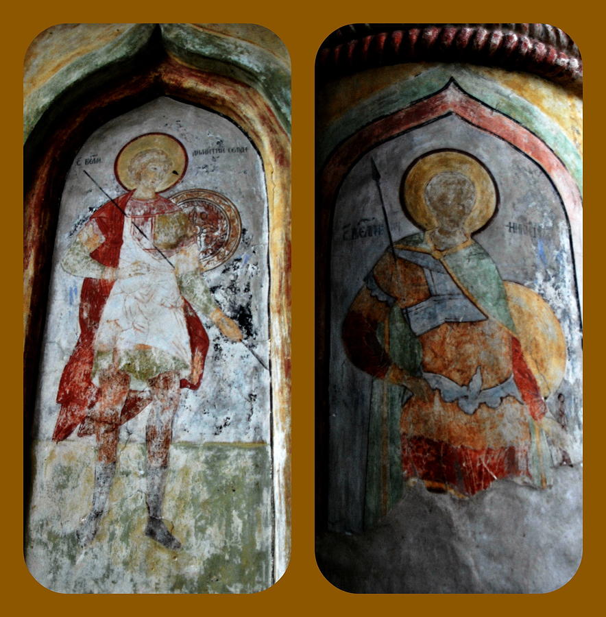 Monastery Icons Photograph by Jacqueline M Lewis