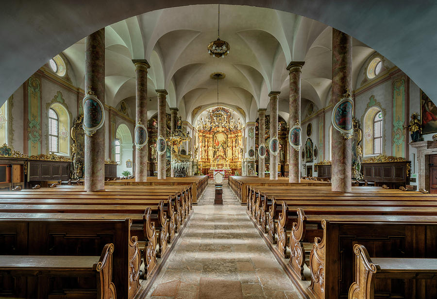 Monastery Maria Kroenung Photograph by Ludwig Riml - Fine Art America