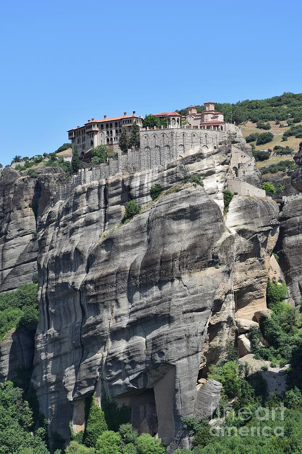 Monastery of the Great Meteoron Photograph by Janet Marie - Pixels