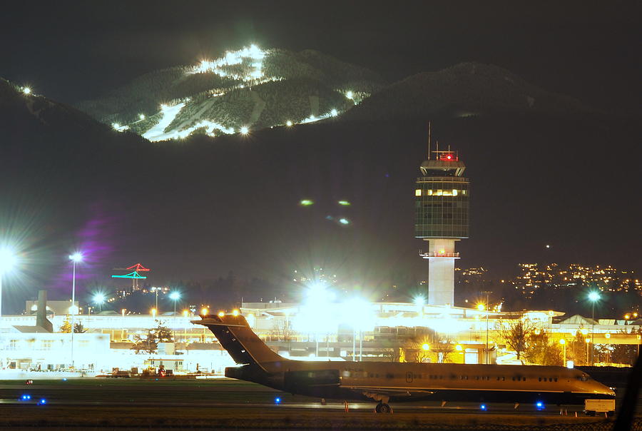 Vancouver International Airport Photograph - Monday February 29 2016 by Darrell MacIver