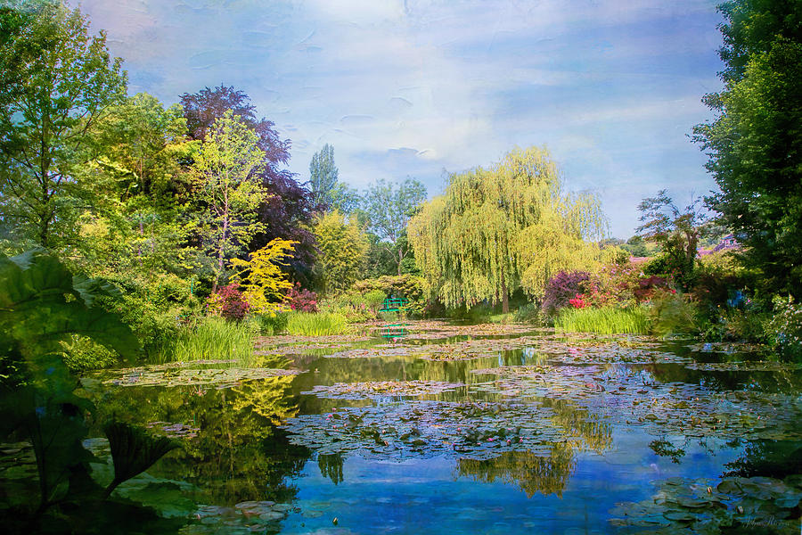 Monets Garden Photograph by John Rivera