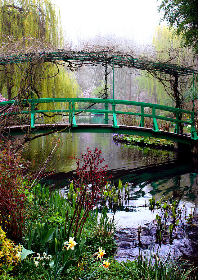 Monets Magical Bridge Photograph by Susie Weaver