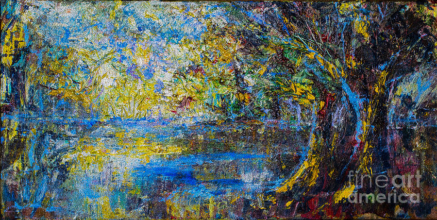 Monets Swamp Painting by Francelle Theriot