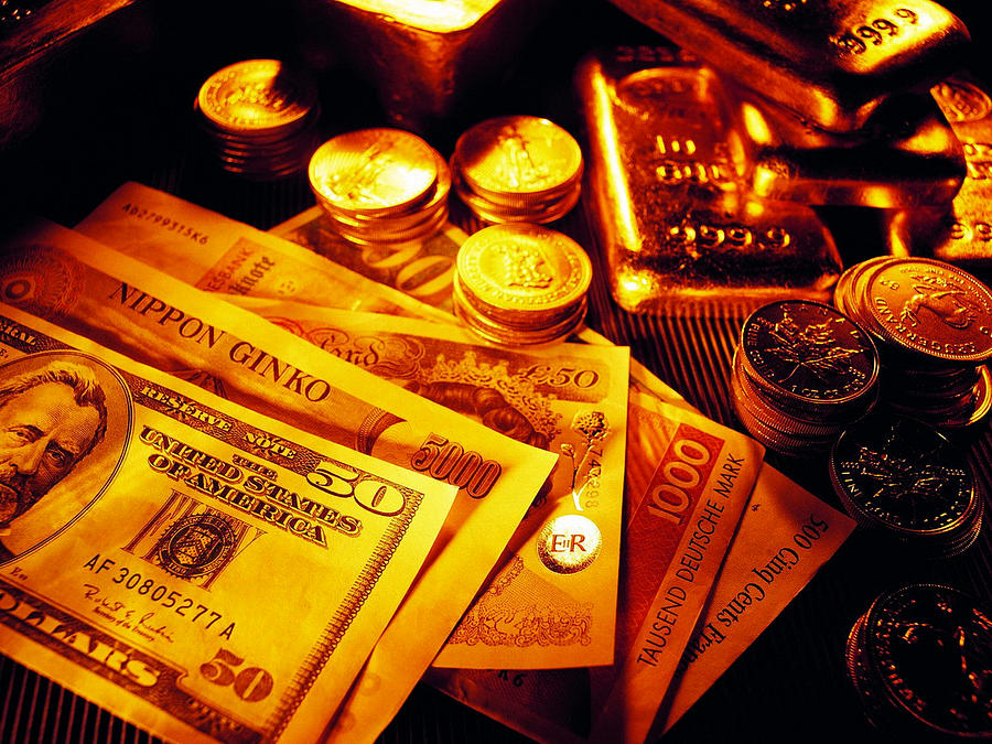 Money Photograph - Money by Jackie Russo