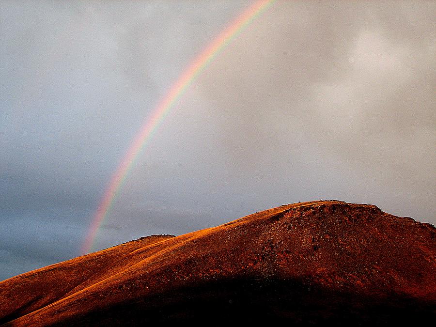 Mongolian Rainbow Photograph by Diane Height