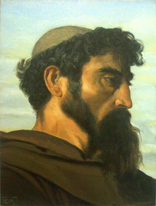 Monk Painting by Carlos Monteiro - Fine Art America