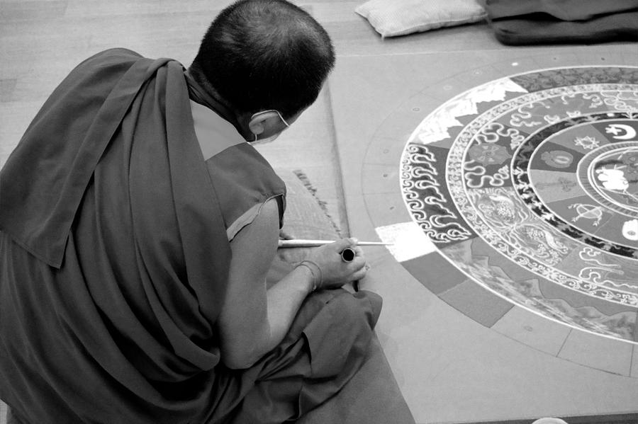 Monk Mandala Photograph by FineArtRoyal Joshua Mimbs