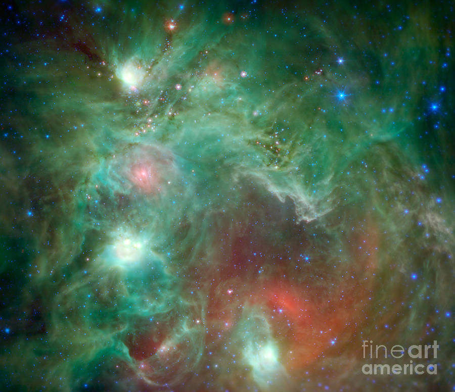 Monkey Head Nebula, Ngc 2174 Photograph by Science Source
