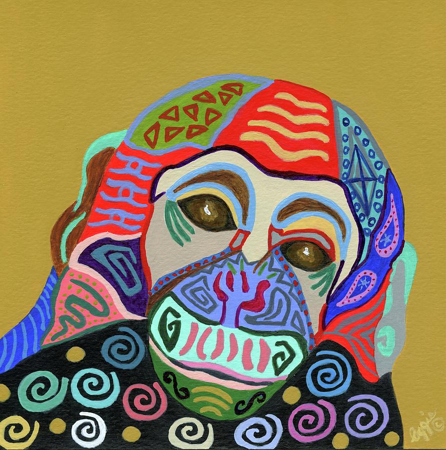 Monkey Magic Painting by Stephanie Agliano