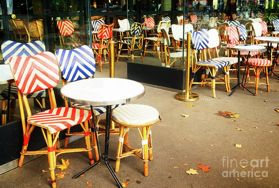 Parisian Cafe Photograph by Anastasy Yarmolovich