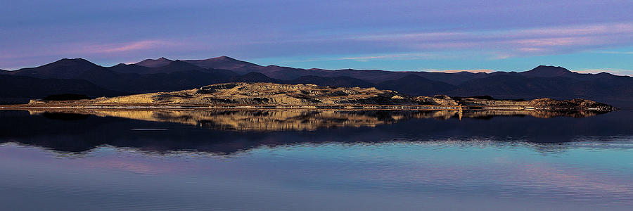 Mono Lake Evening Panorama Photograph by Viktor Savchenko