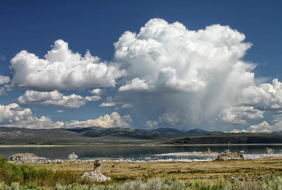 Mono Lake Summer Shower Photograph by Tom Kidd - Fine Art America