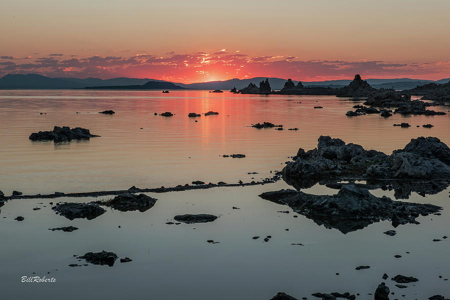 Mono Lake Sunrise Sequence - 2 Photograph by Bill Roberts