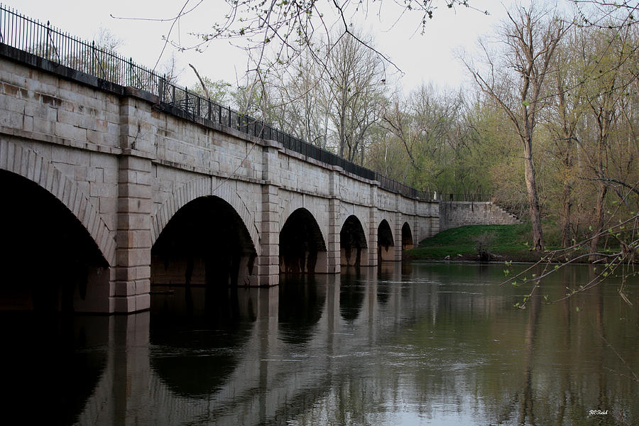 Monocacy Aqueduct - 1829 American Engineering Marvel Photograph by Ronald Reid