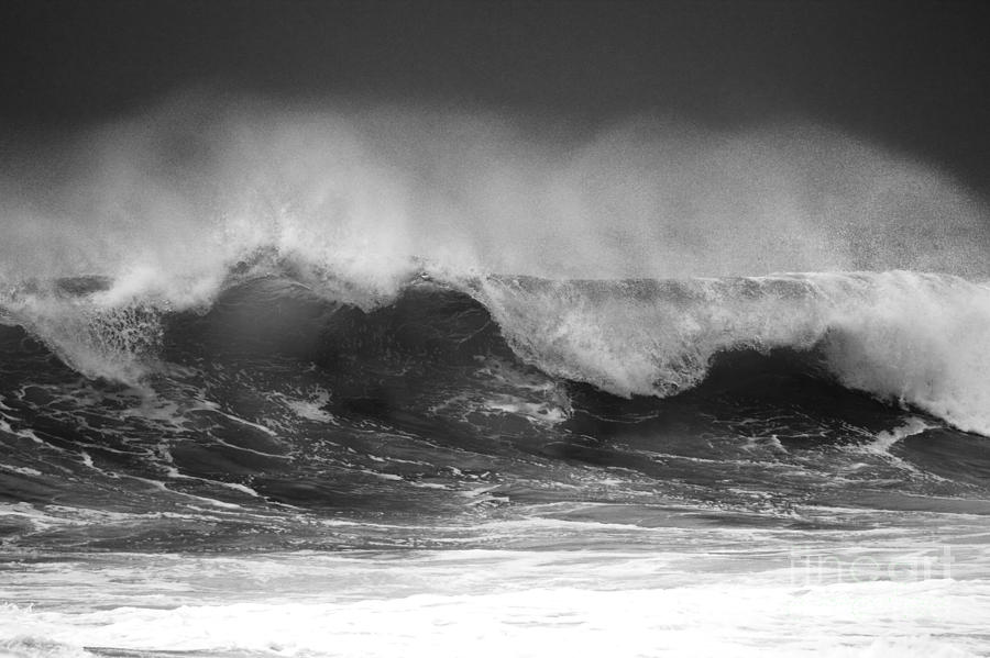 Monochromatic Wave Photograph by Tomas del Amo - Printscapes - Pixels