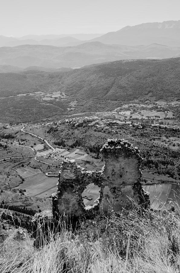 Monochrome landscape from Italy  Photograph by AM FineArtPrints