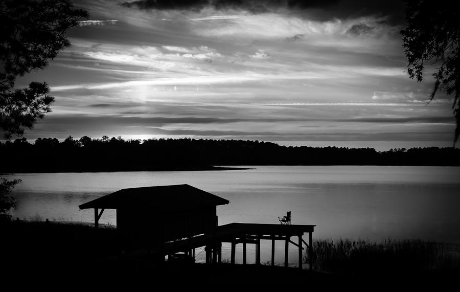 Monochrome Sunset Memories Photograph by Parker Cunningham