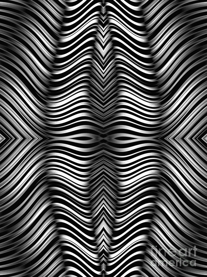 Monochrome Zebra Digital Art