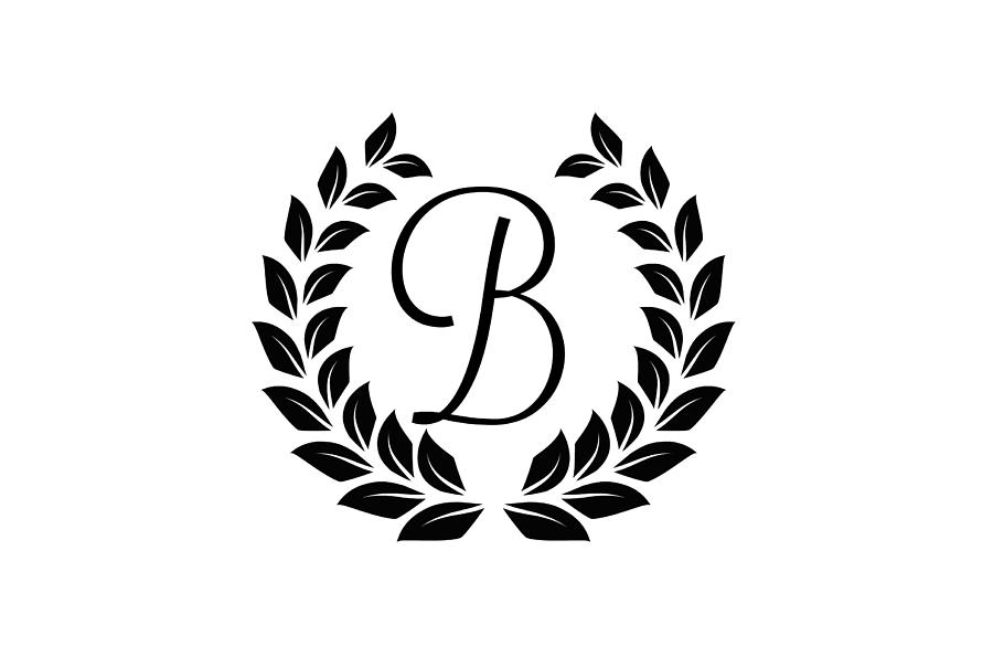 Monogram B Digital Art by Chastity Hoff