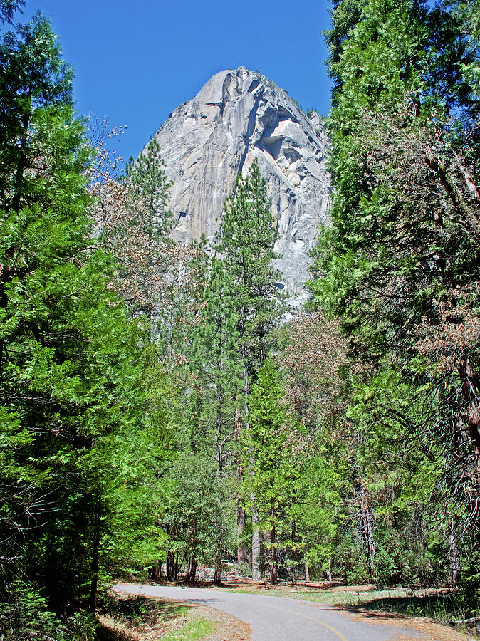 Monolith from Road to Mirror Lake in Yosemite National Park, California Photograph by Ruth Hager