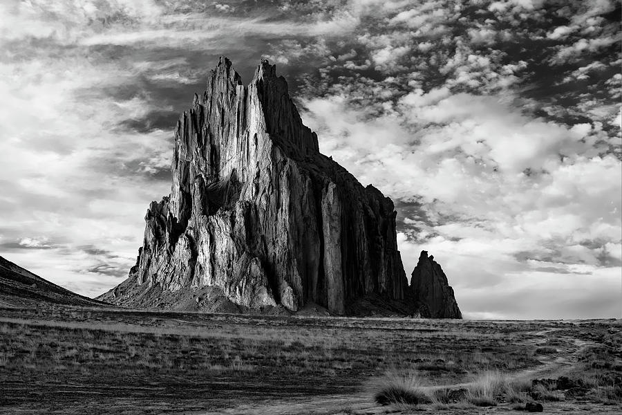 Black And White Photograph - Monolith on the Plateau by Jon Glaser