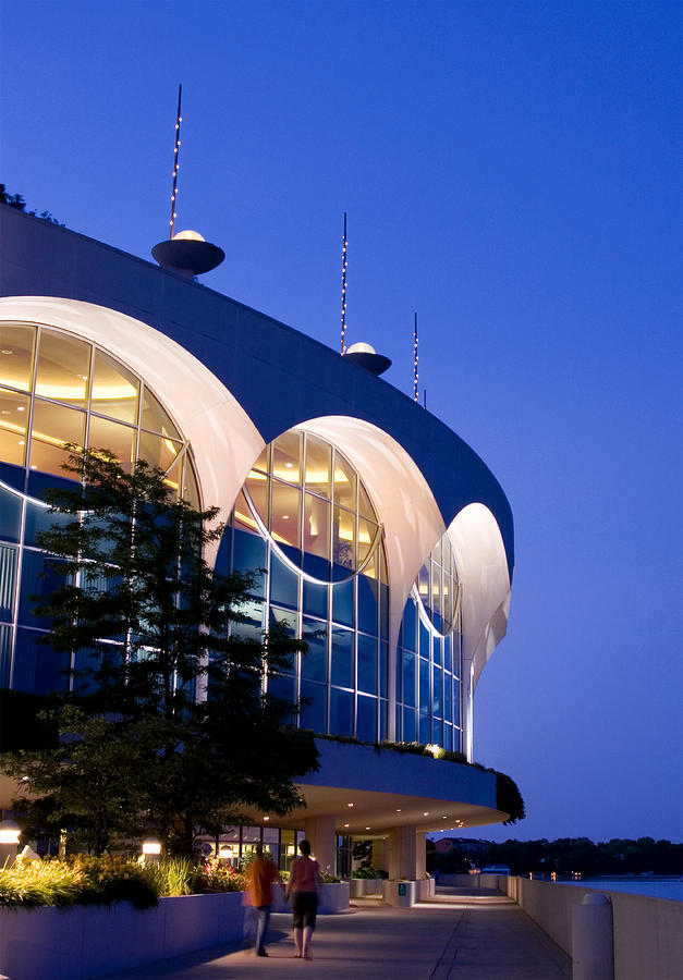 Monona Terrace on Madison Wisconsin Lakefront Photograph by Michael ...