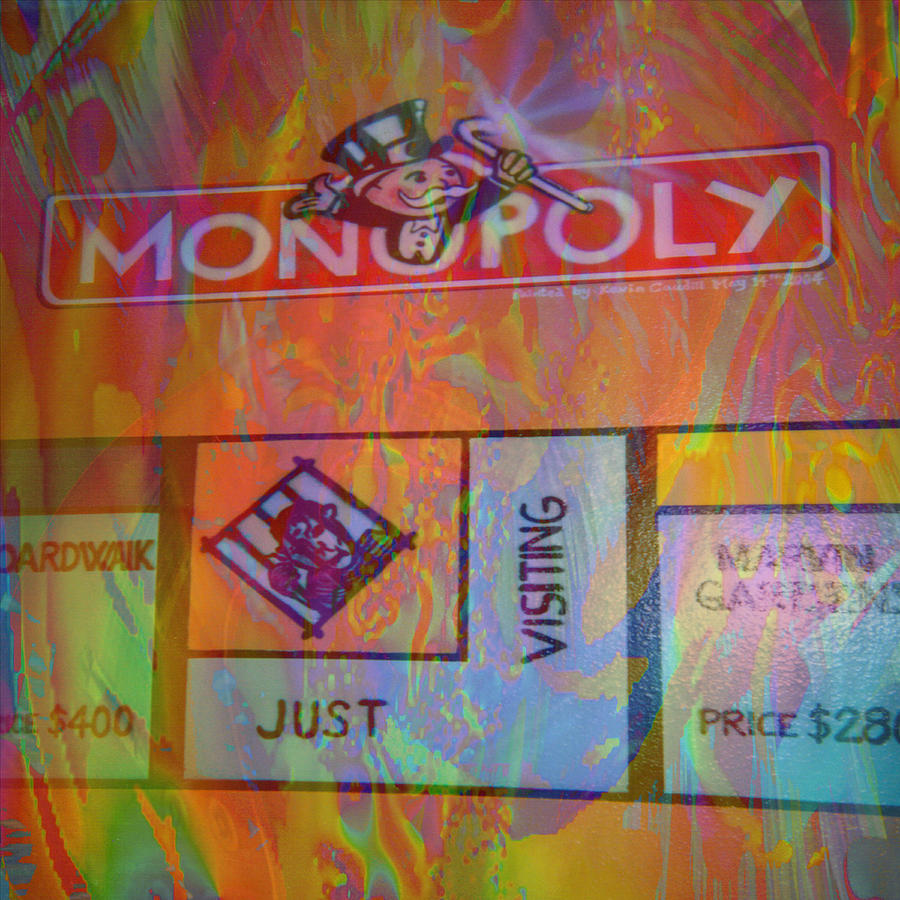 Monopoly Mixed Media - Monopoly dream by Kevin Caudill
