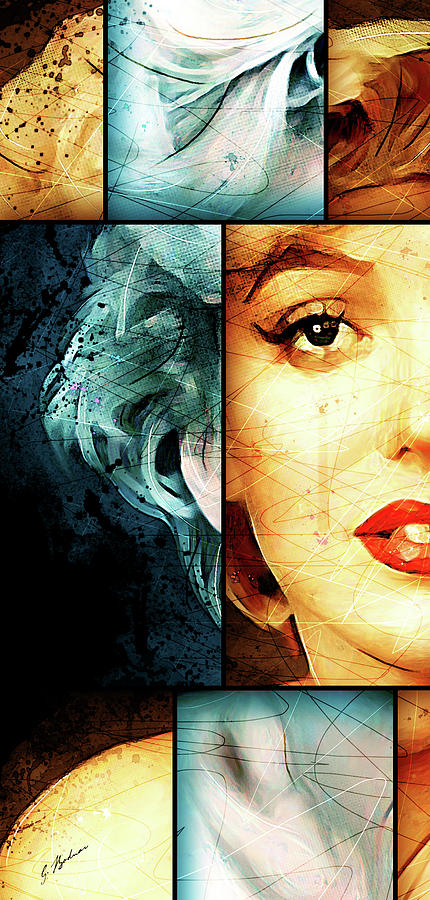 Monroe Panel A Digital Art by Gary Bodnar