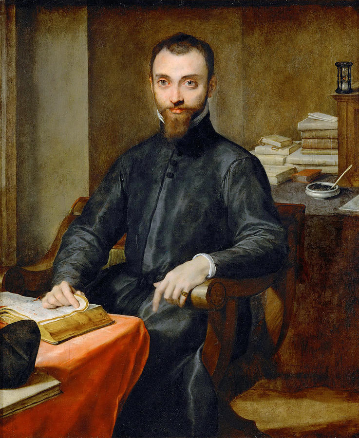 Monsignore Giuliano della Rovere Painting by Federico Barocci