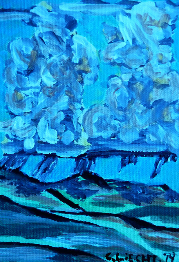 Monsoon Desert Storms IIi Painting