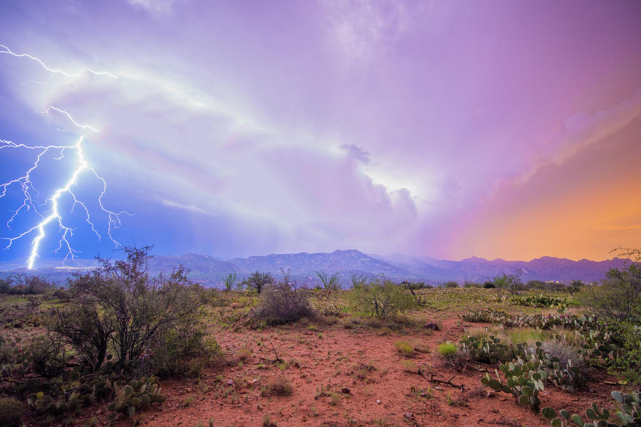 Monsoon Season in Arizona Photograph by Nelson Rodriguez Pixels