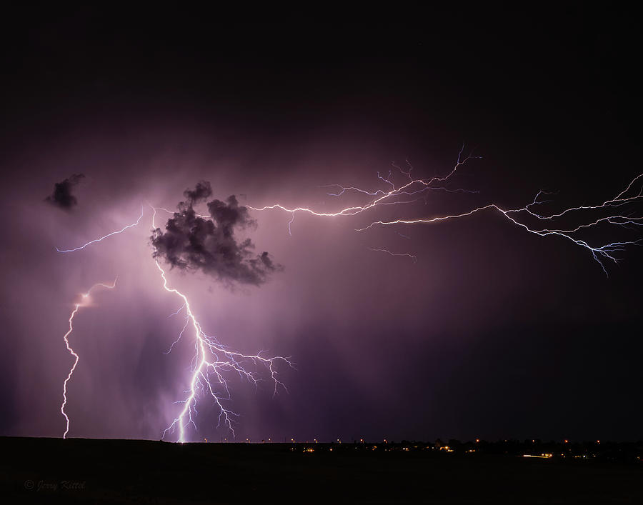 Monsoon Lightning Photograph by Medicine Tree Studios - Fine Art America