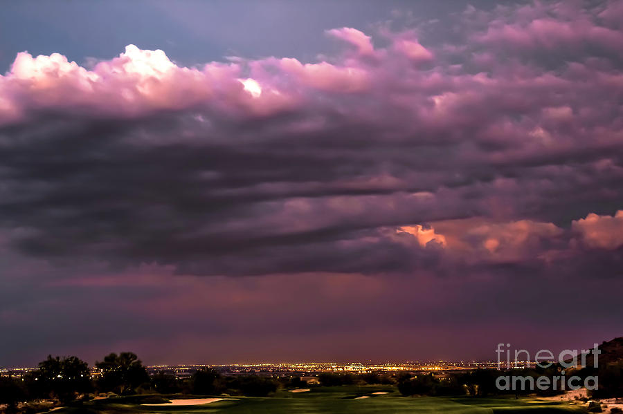Monsoon Over Phoenix Photograph by Amy Sorvillo
