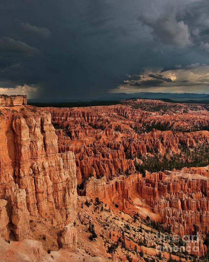 Storm Pictures Landscape Photography Bryce Canyon Images on Metal 