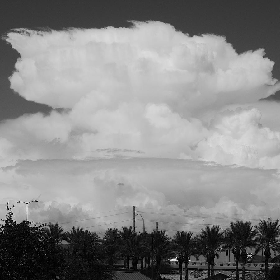 Monsoon Thunderhead  Over Arizona Photograph by Bill Tomsa