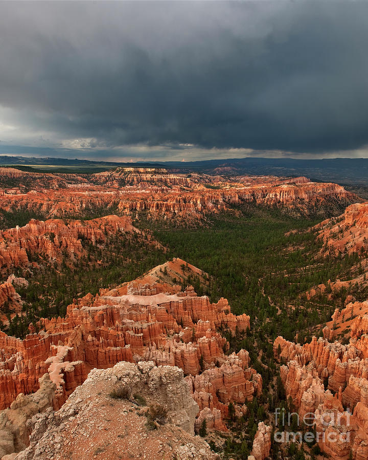 Monsoon Thunderstorm Bryce Canyon National Park Utah Photograph by Dave Welling
