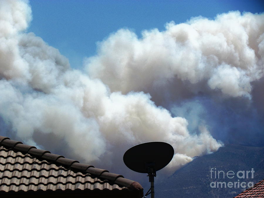 Monster Fire in Sierra Vista Photograph by Stanley Morganstein