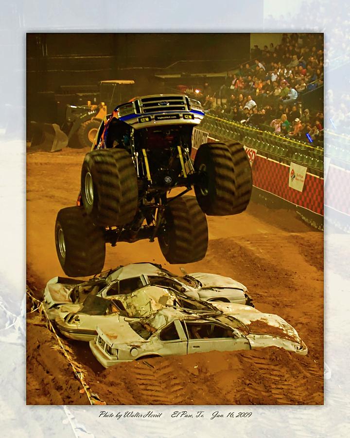 Monster Truck 2a Photograph by Walter Herrit