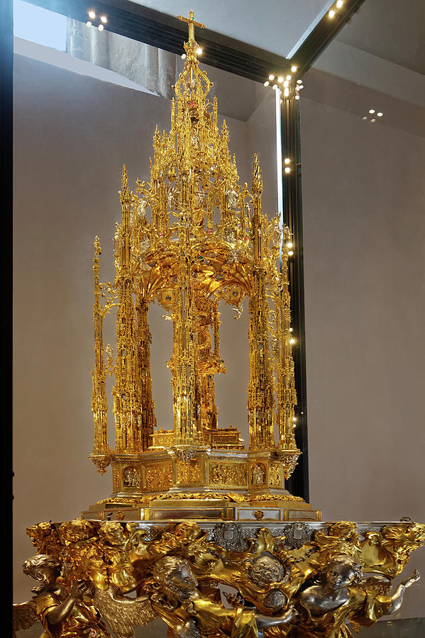 Monstrance of Arfe and Base Photograph by Sally Weigand