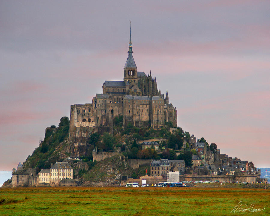 Mont Saint Michel Photograph by Diana Haronis