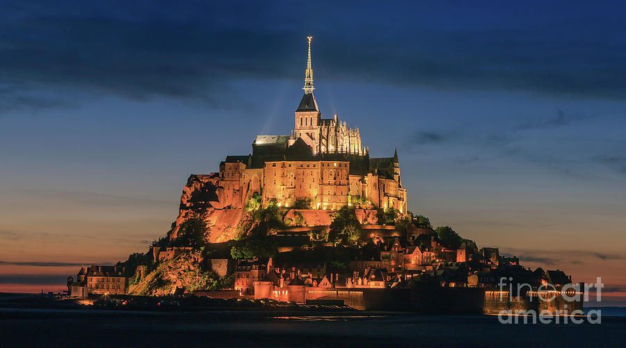 Mont Saint Michel - France Photograph by Henk Meijer Photography