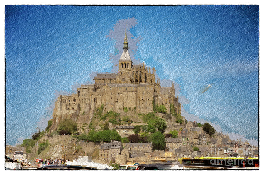 Mont Saint - Michel Photograph by Jack Torcello